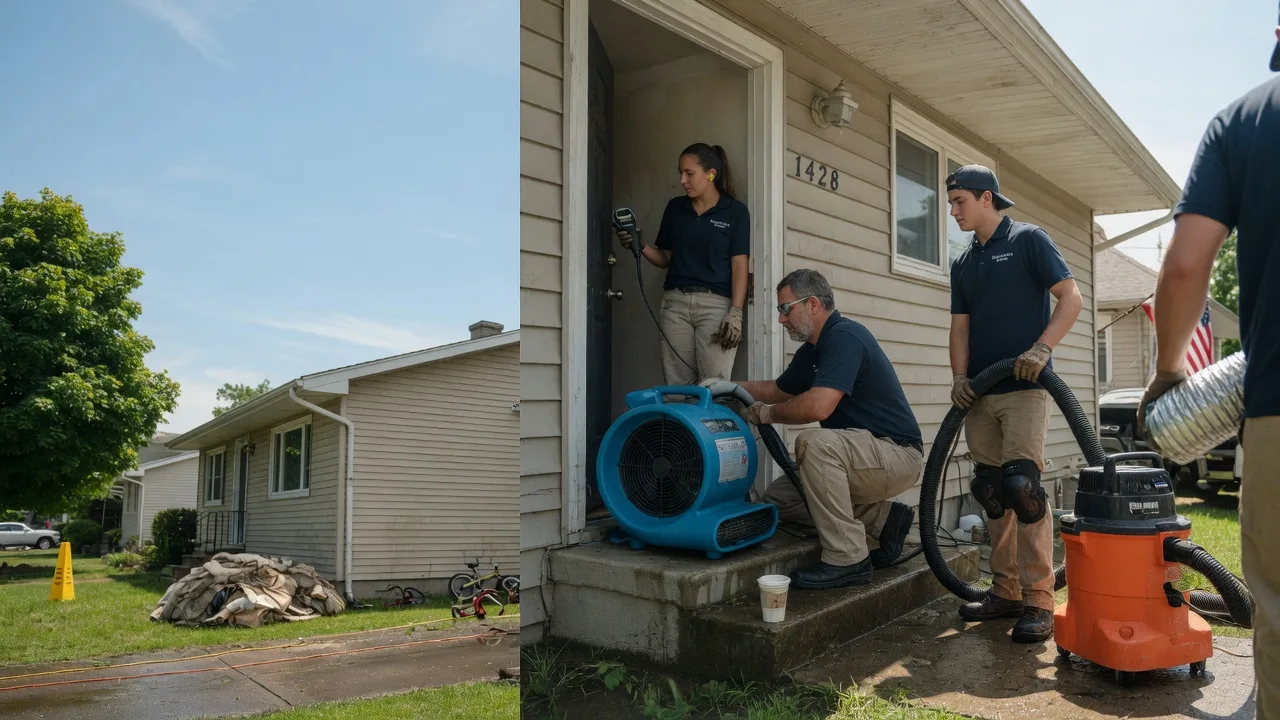 Water Damage Restoration in Maryland near me